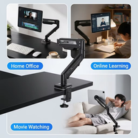 Bras mécanique PRO de haute qualité avec réglage en hauteur et en angle, support magnétique pour iPad, bras pneumatique pour tablette, capacité de 6 kg