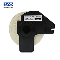 Compatible dk-22205 étiquettes continues rouleau directement grand thermique autocollants papier roll étiquettes en papier/papier