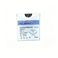 Sutures chirurgicales sur mesure à pointe aiguille, haute résistance à la traction, en matériau hygiénique et sûr, jetables, pour opérations chirurgicales