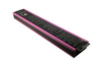 Boîte d'emballage en papier rose pour extensions de cheveux avec fenêtre en PVC pour vente en gros