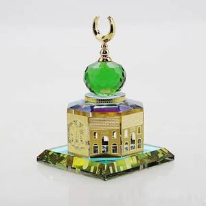 Modelo de cristal tradicional hecho a medida de 7 * 10 cm de la Mezquita Al-Aqsa, regalo de Ramadán, recuerdo conmemorativo musulmán de aniversario. - Product Image 4