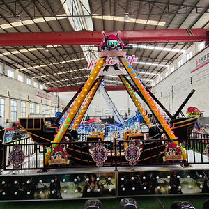 8-12 sièges enfants pas cher petit <span class=keywords><strong>jeu</strong></span> d'amusement passionnant style vintage fête foraine aire de jeux attraction mini bateau <span class=keywords><strong>pirate</strong></span> chaud à vendre - Product Image 4