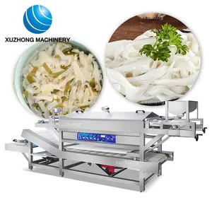 Commercial automatic flat rice noodle machine fresh rice noodle maker pho noodle machine