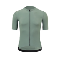 Offre Spéciale Nylon Polyester Manches Courtes À Séchage Rapide Pleine Fermeture Éclair T-shirt Évacuation De L'humidité Réfléchissant Vélo De Route Hommes Maillot De Cyclisme