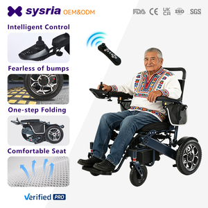 Silla <span class=keywords><strong>de</strong></span> Ruedas Eléctrica Plegable Ligera y Portátil al por Mayor, con Doble Motor, Batería Aprobada por Aerolíneas, para Adultos <span class=keywords><strong>Mayores</strong></span> - Product Image 1