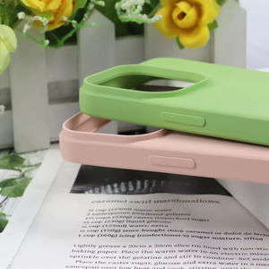 Fundas de teléfono de goma de succión de silicona líquida de viaje personalizadas a prueba de golpes para <span class=keywords><strong>Iphone</strong></span> - Product Image 6