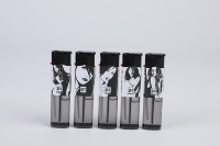 Usine classique OEM prix de gros briquet jetable en plastique de petite taille pour fumer des cigarettes