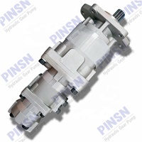 Pompa Gigi Hidrolik Harga Pabrik PINSN 705-56-33040 Aluminium untuk Truk Dump HM400-1 Pengganti Aftermarket 7055633040