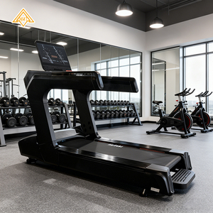 Caminadora Comercial para Gimnasio con Pantalla Táctil, Motor de 3.0HP, Rango de Velocidad de 1.0-20.0KM/h, Función de Ritmo Cardíaco para Clubes de Fitness - Product Image 1