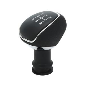 Pommeau de levier de vitesse en cuir noir, tête de levier de vitesse manuelle pour Chevrolet Buick Sail 3 modèle FCXN-L11 - Product Image 5