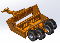 WISDOM BEIDOU Lame de nivellement hydraulique de 4 mètres avec décompacteur satellite pour tracteur agricole, pour un nivellement de terrain à efficacité accrue