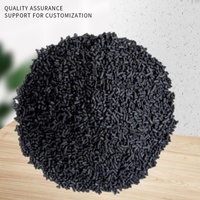 Charbon actif en granulés de coque de noix de coco pour l'extraction de l'or, 6-12 mesh, charbon actif de coque de noix, sac de 25 kg pour l'extraction de l'or