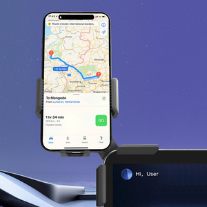 Supporto Universale Regolabile per Telefono con Schermo <span class=keywords><strong>Sospeso</strong></span> per Controllo Centrale dell'Infotainment Auto, Rotazione a 360° - Product Image 2