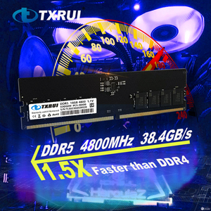 Nouvelle mémoire RAM SODIMM TXRUI DDR5 16 Go 4800 MHz 1,1 V pour ordinateur de bureau PC5-38400 (édition 2026) - Product Image 5