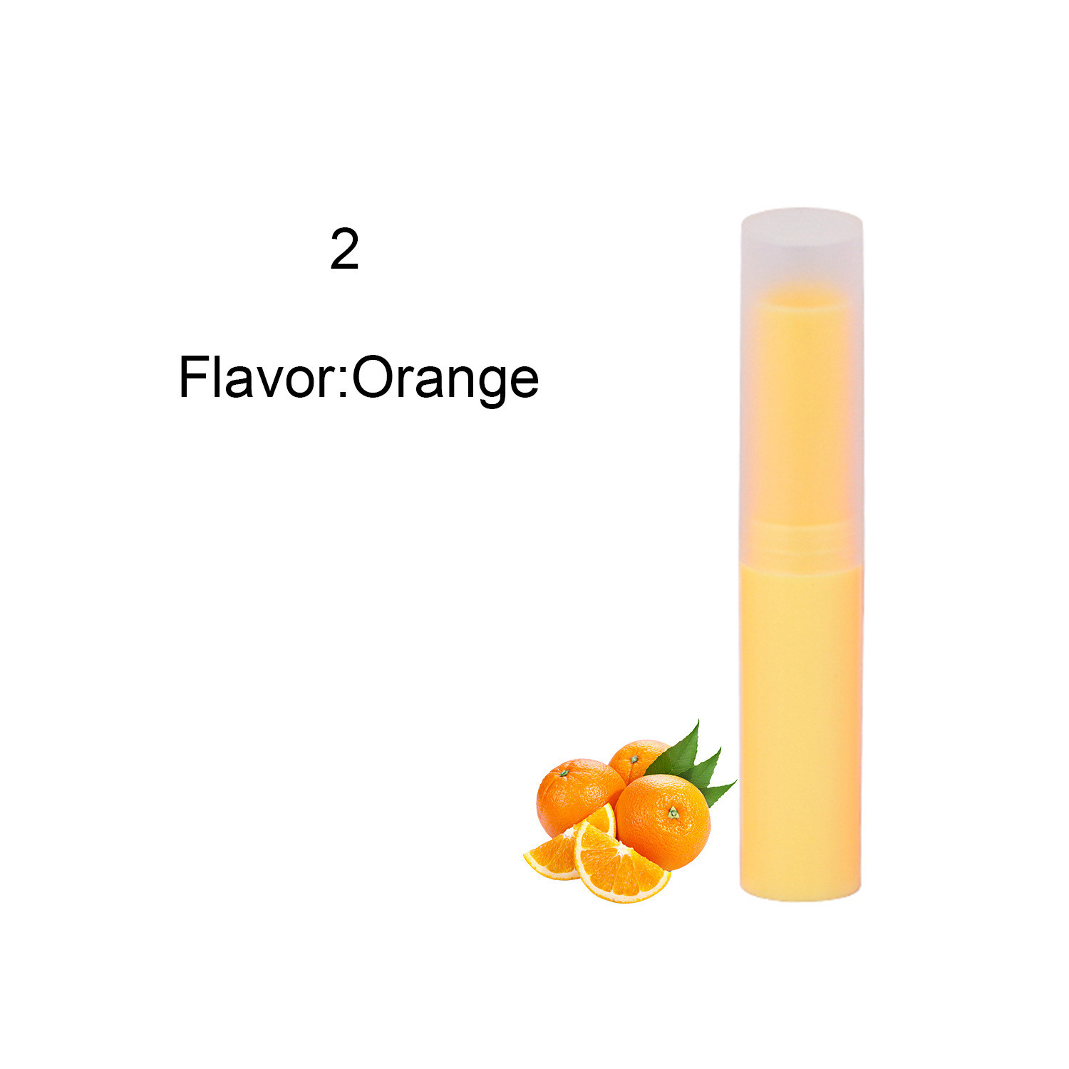 2 Orange Lip Balm