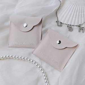 USM PERFECTO. Estuche de Microfibra de Lujo con Logotipo Personalizado, Inserto Acolchado, Diseño Cuadrado Moderno y Portátil para Almacenamiento de Joyas, Empaque para Collares - Product Image 4