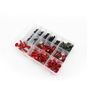 Vente chaude Coloré Moto Accessoires Universels Moto Carénage Boulons Vis Écrou Kit pour <span class=keywords><strong>CBR650R</strong></span> CBR1300 <span class=keywords><strong>CBR650F</strong></span> - Product Image 3