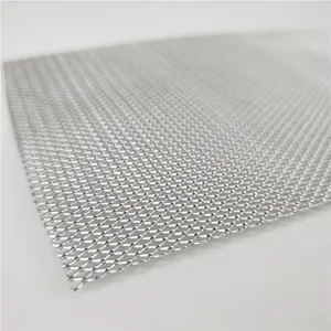 Decorative Interior Panel Expanded Metal Aluminum Screen Expanded Mesh Holes Galvanized Sheet Metal Mesh