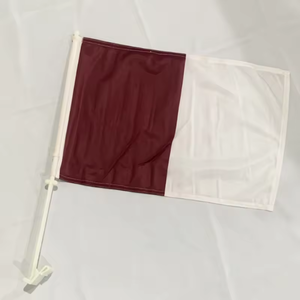 스월 공장 사용자 정의 크기 및 디자인 폴리 에스테르 승화 자동차 깃발 도매를위한 국가 자동차 깃발 - Product Image 3