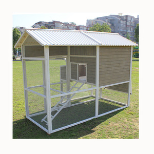 Poulailler en acier sur mesure de grande taille, cage à lapins en maille grossière, extérieur, imperméable et résistant au soleil, grand poulailler en fer - Product Image 5