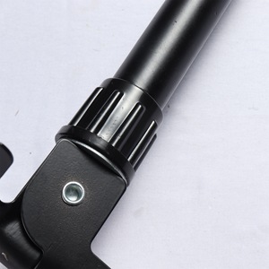Foldable Portable Multi-functional Entrenching Shovel Black For Outdoor Camping Garden Use - Product Image 3