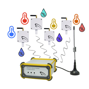 4 Sets <b>Smart</b> Home IOT Solutions LoRaWAN Lora Temperature Humidity Sensor Data Recorder Controller - Product Image 3