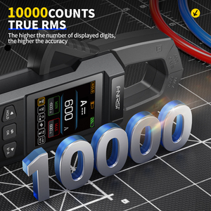 DMC-100 10000 DC1000V AC750V DC/AC 600A แคลมป์มิเตอร์รุ่นล่าสุด DMC-100 สำหรับวัดความต้านทาน ความจุ ความถี่ มัลติมิเตอร์ - Product Image 3