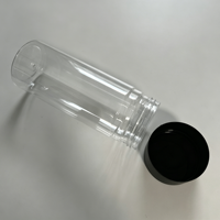Pot en plastique PET de qualité alimentaire de 600 ml pour l'emballage de jus, de liquides et de desserts