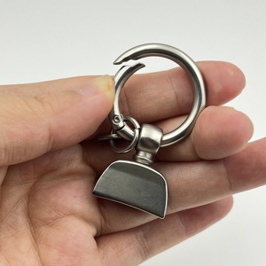 Tùy Chỉnh Khắc Logo Laser Kim Loại Móc Chìa Khóa Bạc Vàng Kẽm Hợp Kim Xe Vòng Chìa Khóa Tự Làm <span class=keywords><strong>Key</strong></span> <span class=keywords><strong>Fob</strong></span> Với O Vòng Mùa Xuân - Product Image 5