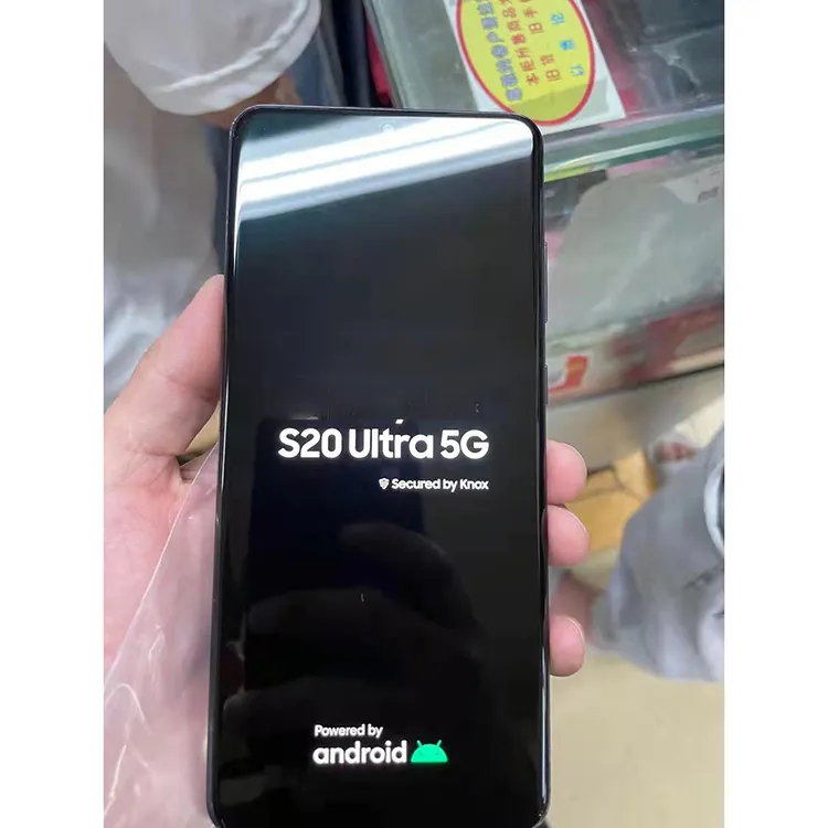High Quality 12+128GB Original Refurbished Mobile Phones Second Hand smart celulares for Samsung S20 Ultra 6.9 Inch cell