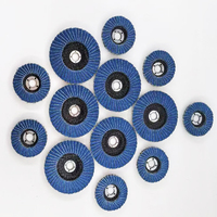 Mini-meuleuse pneumatique à 100 lames de 2 pouces (50 mm) pour le meulage et le polissage, lames à lamelles pour l'élimination de la rouille