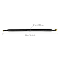 Câble d'extension SMA mâle vers SMA femelle RG316, câble de raccordement Pigtail de 6 pouces, adaptateurs coaxiaux SMA