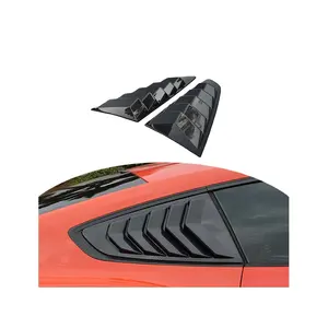 Wholesale Heat Proof Glossy Black Vehicle Auto Racing Side Window Shield Vents Cover For Ford Mustang 2010-2016