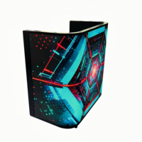 Écran LED GOB P1.5 pour DJ, bar, KTV, affichage mural LED intérieur, fabrication d'écrans vidéo muraux