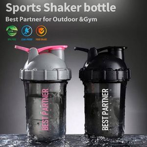 Nouvelle Gourde de Sport 18oz en Tritan Transparent Anti-Fuite Sans BPA Écologique pour Protéines, Smoothies et Shakers de Gym - Product Image 2
