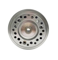 Mandrin de centrage hydraulique à 3 mors creux haute précision OME K11-100mm, taille personnalisée pour machines de fraisage, perçage et rectification
