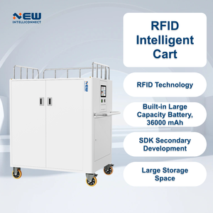 UHF RFID, SCCD/MDRD taşıma sepeti, 150 tarafından hastane/otel 1100L RFID akıllı çamaşır arabası çamaşır arabası KG yük otomatik envanter - Product Image 1