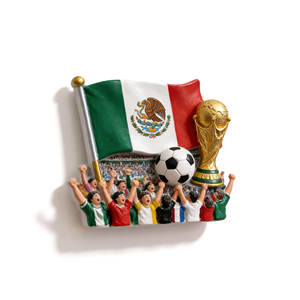 Aimant commémoratif de l'événement de football 2026, Capitole américaine, résine 3D, souvenir de la Coupe <span class=keywords><strong>du</strong></span> monde de football, autocollant décoratif pour réfrigérateur - Product Image 6