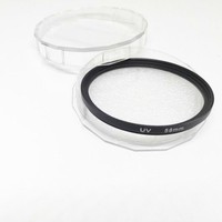 Protecteur d'objectif UV en boîte blanche pour appareil photo reflex numérique, 55 mm, 37 mm-82 mm, vente en gros du fabricant