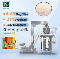 Machine d'emballage alimentaire verticale automatique multifonctionnelle pour fruits secs, ensilage de maïs, riz avec une capacité de 1 kg