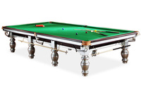 Design classique en Bois Massif et Antique Pierre Ardoise Billard Boule De Billard Table avec Habile Métier De Travail De Main