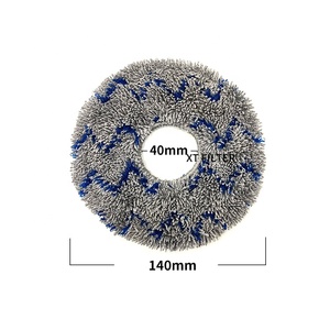 Pièces de rechange pour robot aspirateur et serpillière personnalisées en usine, compatibles avec Ecovacs <span class=keywords><strong>Deebot</strong></span> <span class=keywords><strong>T10</strong></span> X1 <span class=keywords><strong>Turbo</strong></span> Robot Vacuum Cleaner Mop Pad Parts - Product Image 5