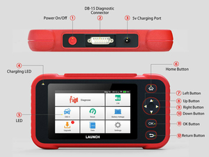 Herramienta de Diagnóstico OBD2 CRP239 con Pantalla Táctil de 5 Pulgadas y 720P para Europa 2007-2012 - Product Image 4