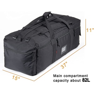 Borsa <span class=keywords><strong>da</strong></span> <span class=keywords><strong>Viaggio</strong></span> Extra Large XXXL <span class=keywords><strong>con</strong></span> Tracolla Rimovibile e <span class=keywords><strong>Spallacci</strong></span> per Zaino, Capacità 90 Litri - Product Image 3