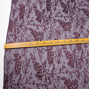 Mysterious Purple Western Country New Arrival Safe Silk Burn Out Fabric <span class=keywords><strong>2024</strong></span> Opal Sext Transparent for Men Women Shirt Dress - Product Image 6