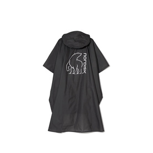 Poncho de pluie à capuche Nordisk pour adulte, protection intégrale imperméable pour le camping en plein air, vêtement de pluie une pièce - Product Image 1