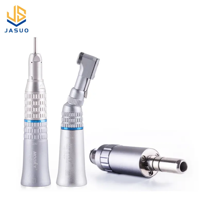 치과 느린 저속 Handpiece 공기 터빈 똑바른 Contra 각 공기 모터 외부 수로 치과 Handpiece