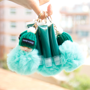 Vente en gros porte-clés mignon brillant à lèvres brillant à lèvres pour porte-clés ensemble avec porte-clés, porte <span class=keywords><strong>cles</strong></span> brillant a levre vegetalien - Product Image 3