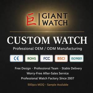 GIANT WATCH Fabricant de montres personnalisées OEM ODM à quartz, mécaniques, automatiques, chronographes, de luxe, haut de gamme, pour hommes et femmes - Product Image 1