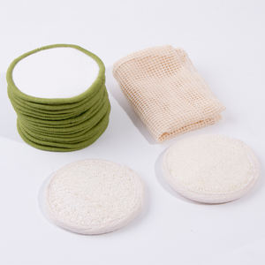 Longes lavables et réutilisables en bambou, 12 pièces, tampons démaquillants pour le visage - Product Image 6